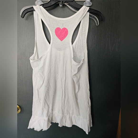 Juicy Couture It's me Jucy tunic tank with ruffle edge bottom - Picture 2 of 2